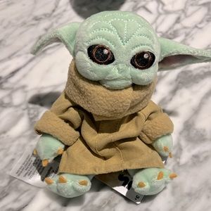 The Child Grogu Shoulder Sitter Plush Star Wars Disney
